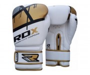 Боксерские перчатки RDX Rex Leather Gold