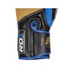 Боксерские перчатки RDX Ultra Gold Blue  фото 2