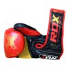 Боксерские перчатки RDX Ultra Gold Red  фото 2