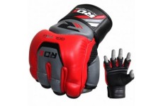Снарядные перчатки RDX Leather Red