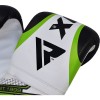 Снарядные перчатки RDX White Green  фото 3