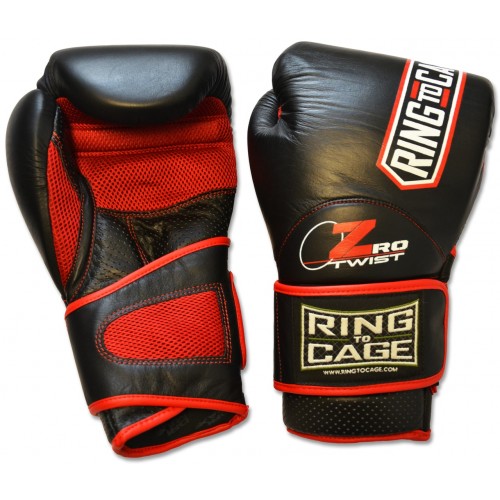 Снарядные перчатки RING TO CAGE Deluxe MiM-Foam Sparring Gloves - Safety Strap