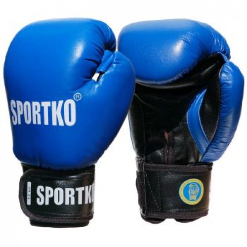 БОКСЕРСКИЕ ПЕРЧАТКИ SPORTKO FBU КОЖА