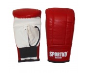 Снарядные перчатки кожвинил SPORTKO