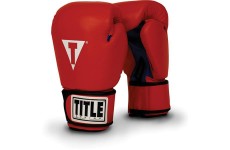 Перчатки для бокса/фитбокса TITLE Fitness Leather Boxing Gloves