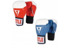 Боксерские перчатки TITLE Classic White Knuckle Amateur Competit