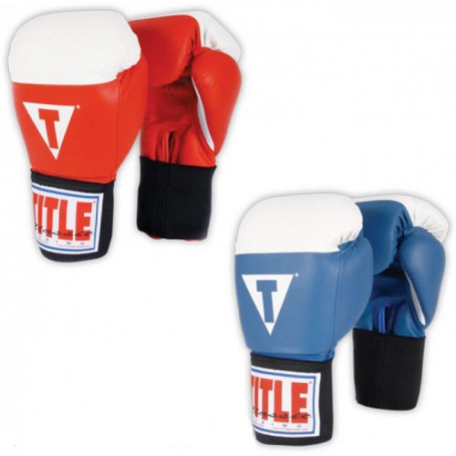Боксерские перчатки TITLE Classic White Knuckle Amateur Competit