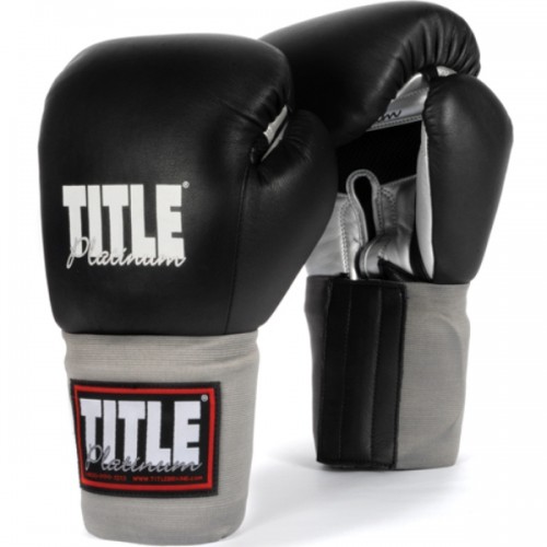 Боксерские перчатки TITLE Platinum Paramount Training/Sparrin