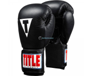 Боксерские перчатки TITLE CLASSIC LEATHER ELASTIC TRAINING GLOVES 2.0