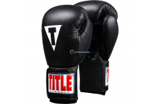 Боксерские перчатки TITLE CLASSIC LEATHER ELASTIC TRAINING GLOVES 2.0