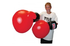 Детские надувные перчатки для бокса TITLE Boxing Inflatable Gloves
