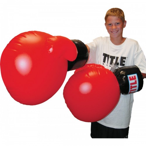 Детские надувные перчатки для бокса TITLE Boxing Inflatable Gloves