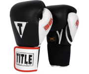 Перчатки для бокса гелевые Title Gel World Elastic Training Gloves