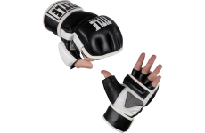 Перчатки миксфайт для мешкаTITLE Wristwrap Leather Heavy Bag Gloves