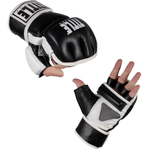 Перчатки миксфайт для мешкаTITLE Wristwrap Leather Heavy Bag Gloves