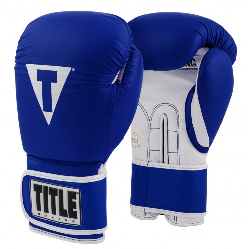 Боксерские перчатки TITLE Pro Style Leather Training Gloves 3.0