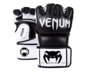 Перчатки Venum Undisputed MMA Gloves - Nappa Leather - Black