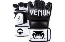 Перчатки Venum Undisputed MMA Gloves - Nappa Leather - Black
