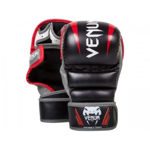 Перчатки MMA Venum Elite Sparring MMA Gloves Black