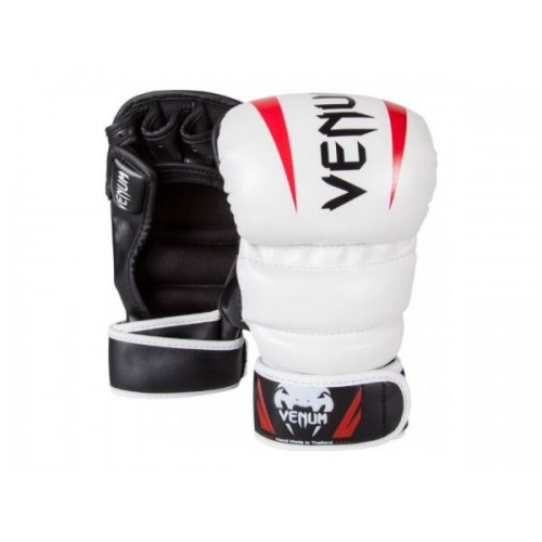 Перчатки MMA Venum Elite Sparring MMA Gloves White