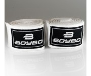 Бинты боксёрские BOYBO эластик Белые