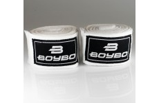 Бинты боксёрские BOYBO эластик Белые