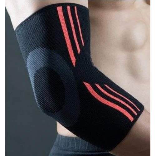 Эластический налокотник Power System Elbow Support Evo PS-6020 Black/Orange