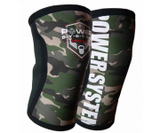 Наколенники для Crossfit Power System Knee Sleeves Camo PS-6032 Black/Green