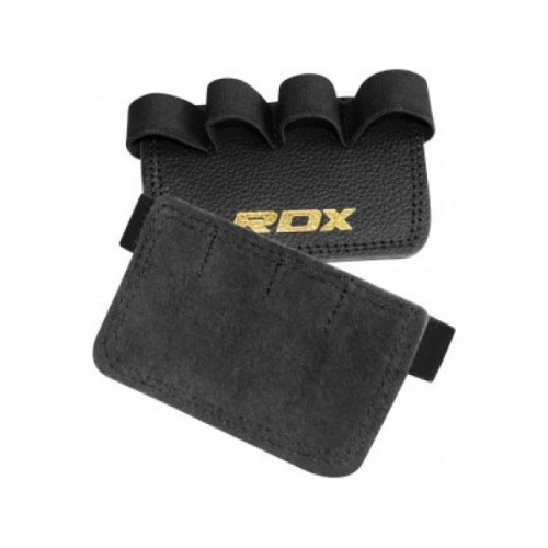 НАКЛАДКИ ДЛЯ ПОДТЯГИВАНИЯ RDX LEATHER BLACK
