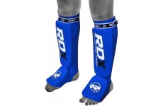 Накладки на ноги, защита голени RDX Soft Blue