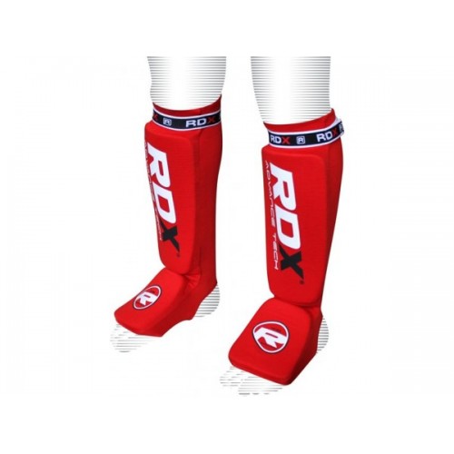 Накладки на ноги, защита голени RDX Soft Red