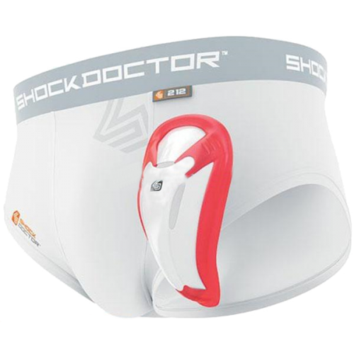 Защитный бандаж с ракушкой SHOCK DOCTOR Core Supporter w/ Bio-Flex Cup