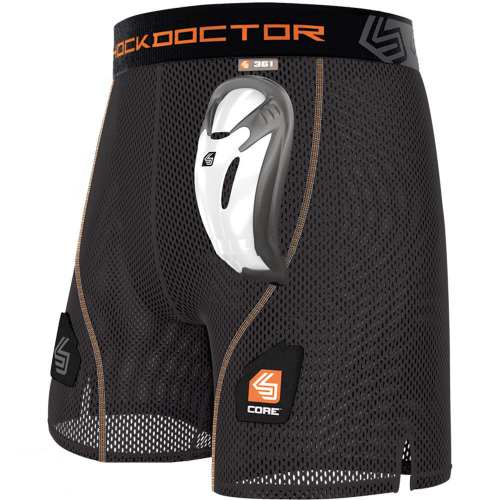 Защитные шорты с ракушкой SHOCK DOCTOR SD-361 Bio-Flex Cup