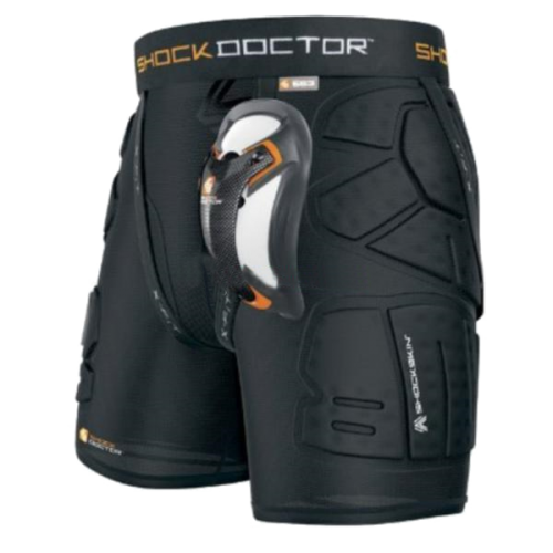 Защитные шорты и ракушка SHOCK DOCTOR Shockskin Lax Relaxed Fit