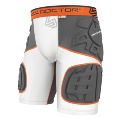 Защитные шорты SHOCK DOCTOR Ultra Shockskin 5-Pad Extended Thigh