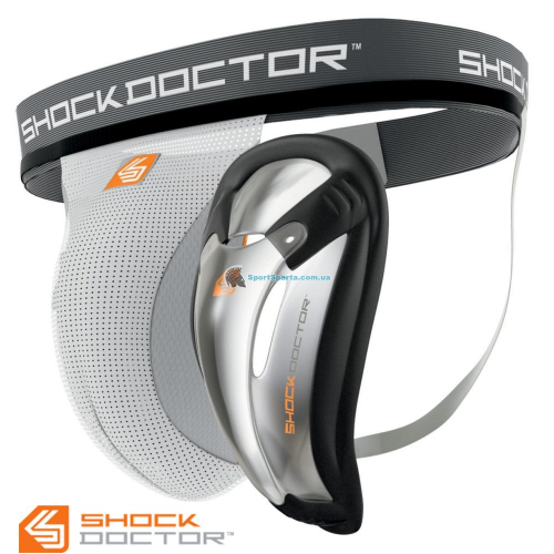 Защитный бандаж и ракушка SHOCK DOCTOR Ultra Supporter Carbon