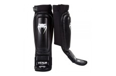 Защита голени Venum 360 MMA Shinguards - Black 