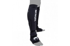 Защита ног Venum Kontact Evo Shinguards Black