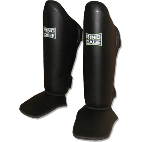 Щитки для защиты голени и стопы RING TO CAGE Muay Thai Ergonomic Shin in-step