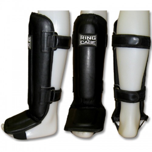 Щитки для защиты голени и стопы RING TO CAGE Muay Thai Pro-Style Shin instep