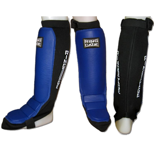 Бандаж для защиты голени и стопы RING TO CAGE Grappling Shin instep - Coverd Back