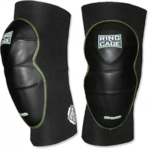 Защита колен RING TO CAGE Deluxe MiM-Foam Knee Pads - Leather