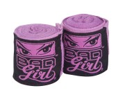 Бинты боксерские Bad Girl Purple 2,5 м