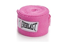 Бинт боксерский Everlast Hand Wraps 2.75 м. Розовый