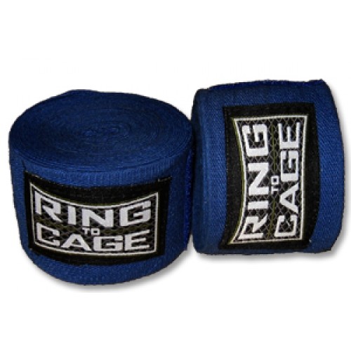 Бинты боксерские RING TO CAGE Handwraps Compression/Lycra Stretchable 180"