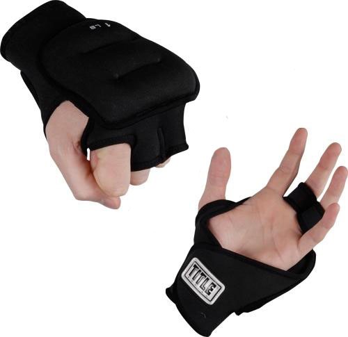 Перчатки с утяжелителями TITLE Weighted Gloves