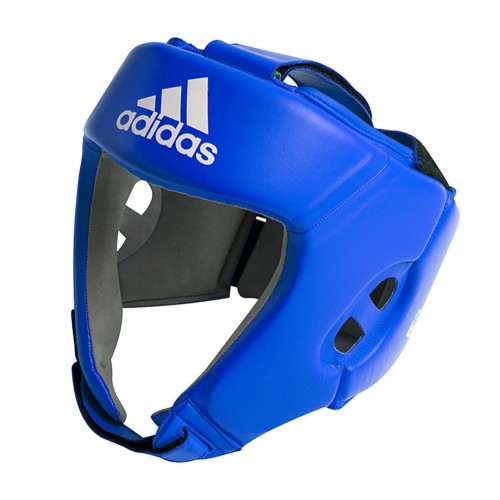 Боксерский шлем Adidas AIBA синий