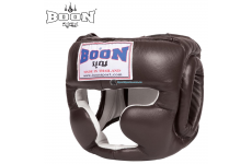 Боксерский шлем BOON SPORT Leather Headgear