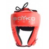 Боксерский шлем BOYKO-SPORT №1 ВИНИЛ КРАСНЫЙ  фото 4