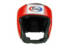 Боксерский шлем Fairtex HG9 Красный
